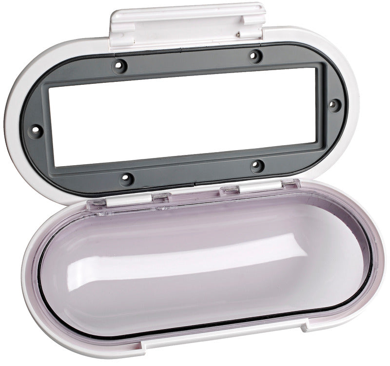 Radio/stereo watertight front panel