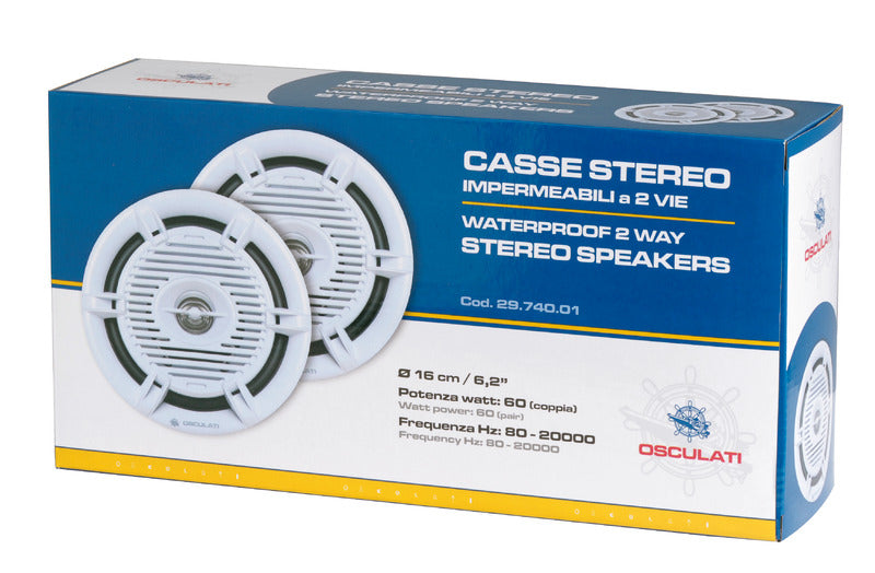 Pair of 2-way speakers