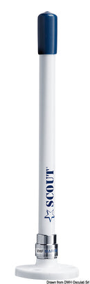 SCOUT removable ultra-compact VHF antenna