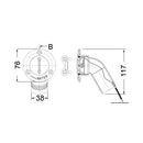 Flush-mount deck filler