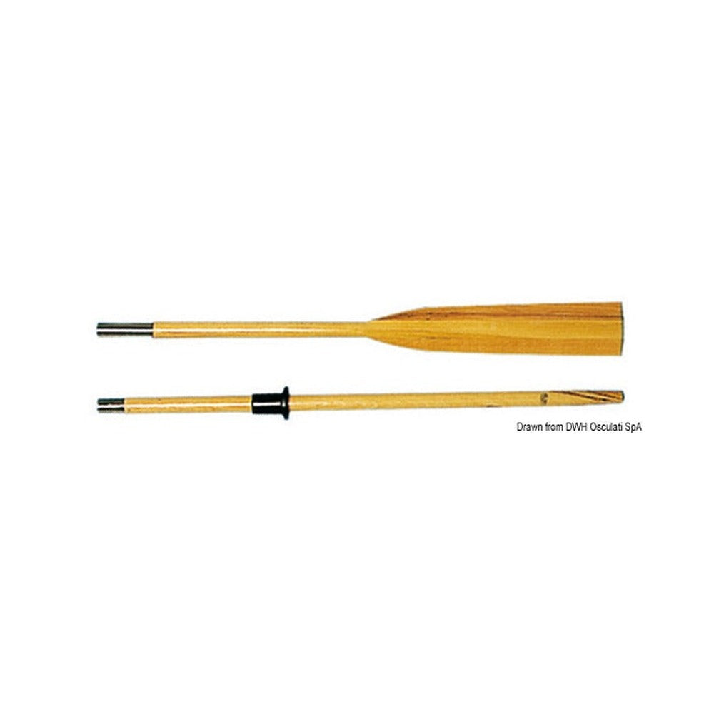 Evaporated beech jointed oars