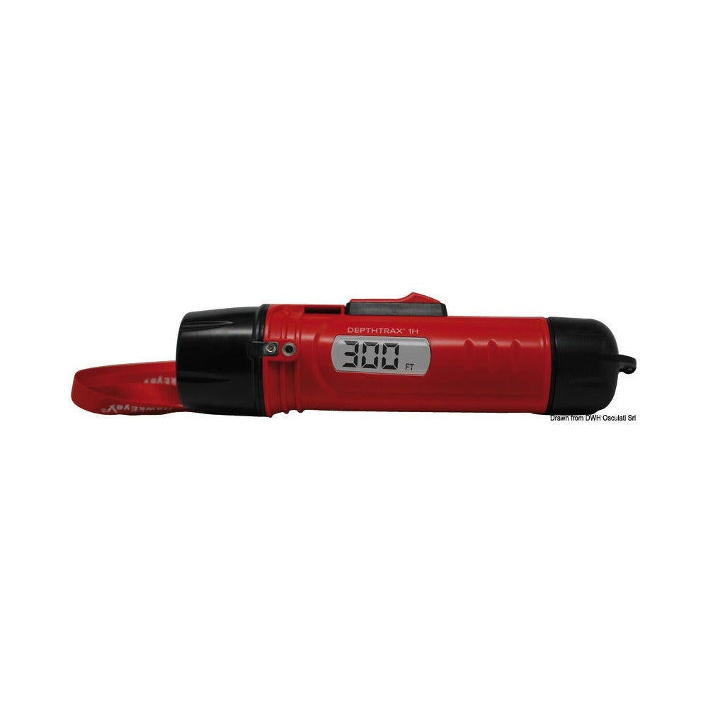 NORCROSS portable depth-sounder with built-in tran