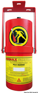 Aerosolbrandsläckningssystem, RINA-typprovad