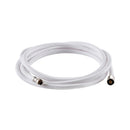 White nylon net shower hose