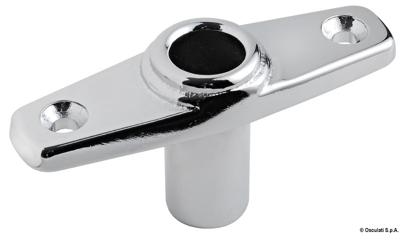 Socket for chromed brass rowlocks