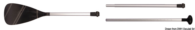 Aluminium paddle for SUP