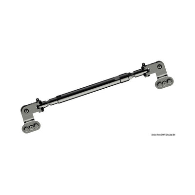 Coupling rod for outboard engine with hydraulic st