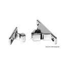 Snap latch made of chromed brass