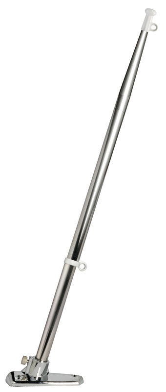 Stainless steel conical flagstaffs