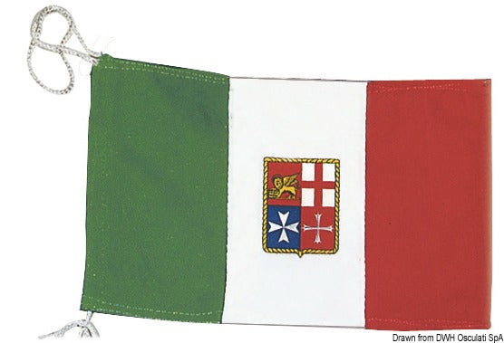 Italian kansallislippu raskaasta polyesterista