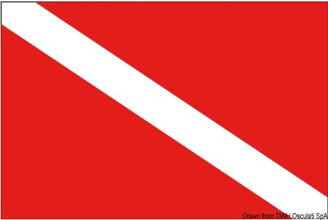 Scuba diving flag