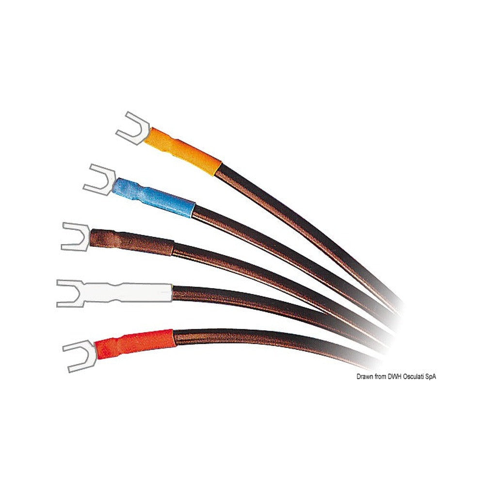 Heat-shrinkable polyolefin sheath self-extinguishi