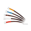 Heat-shrinkable polyolefin sheath self-extinguishi