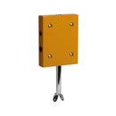 Auxiliary outboard stowage bracket for pushpit mou