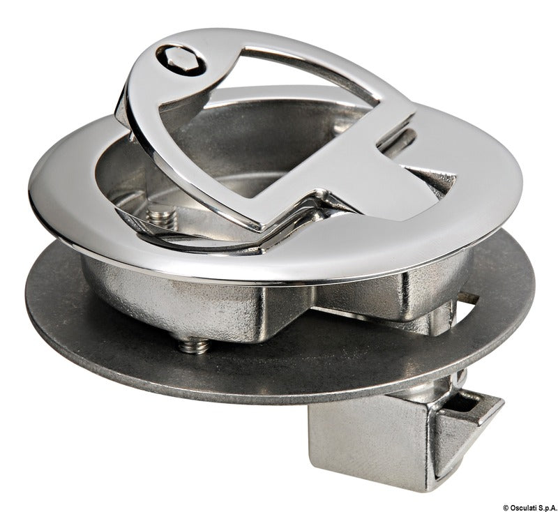 Flush pull latches large