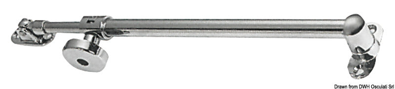 Telescopic hatch adjuster, heavy duty
