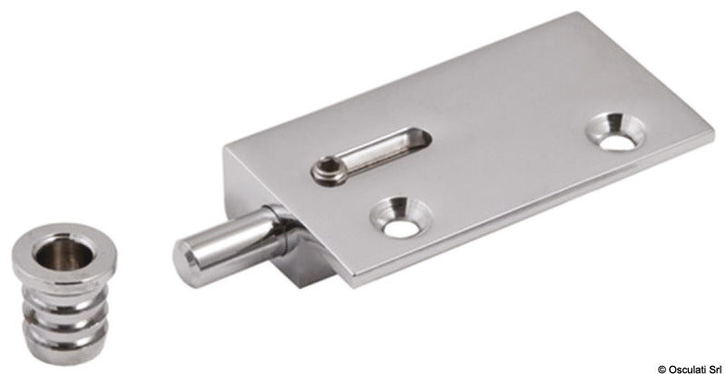 Pin hinge side mounting
