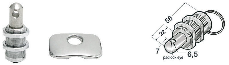 Locker Latch Deluxe lucklås