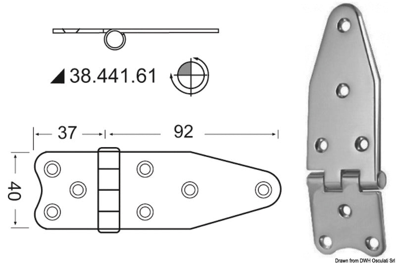 Saranoita, 2 mm paksuus