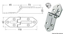 Hinges 2,5 mm