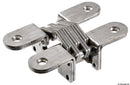 Hidden hinges for AISI 304 doors and hatches