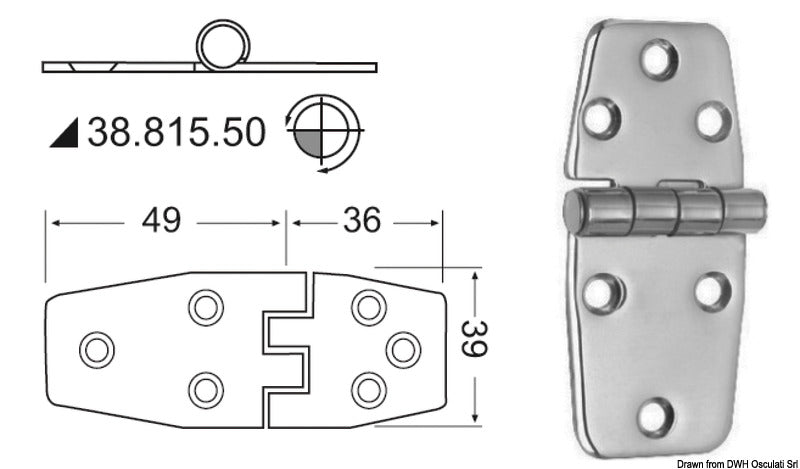 Saranoita 2 mm paksuus