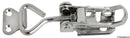 Adjustable stainless steel toggle fastener with padlock ring