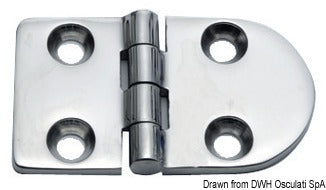 Precision-cast hinge
