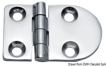 Precision-cast hinge