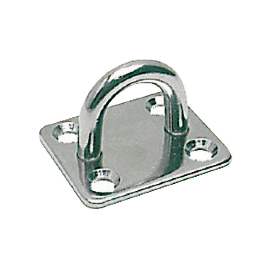 Rektangulär platta med ring
