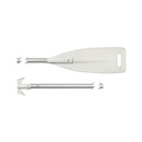 Paddles with white ABS blade and nylon boat hook h