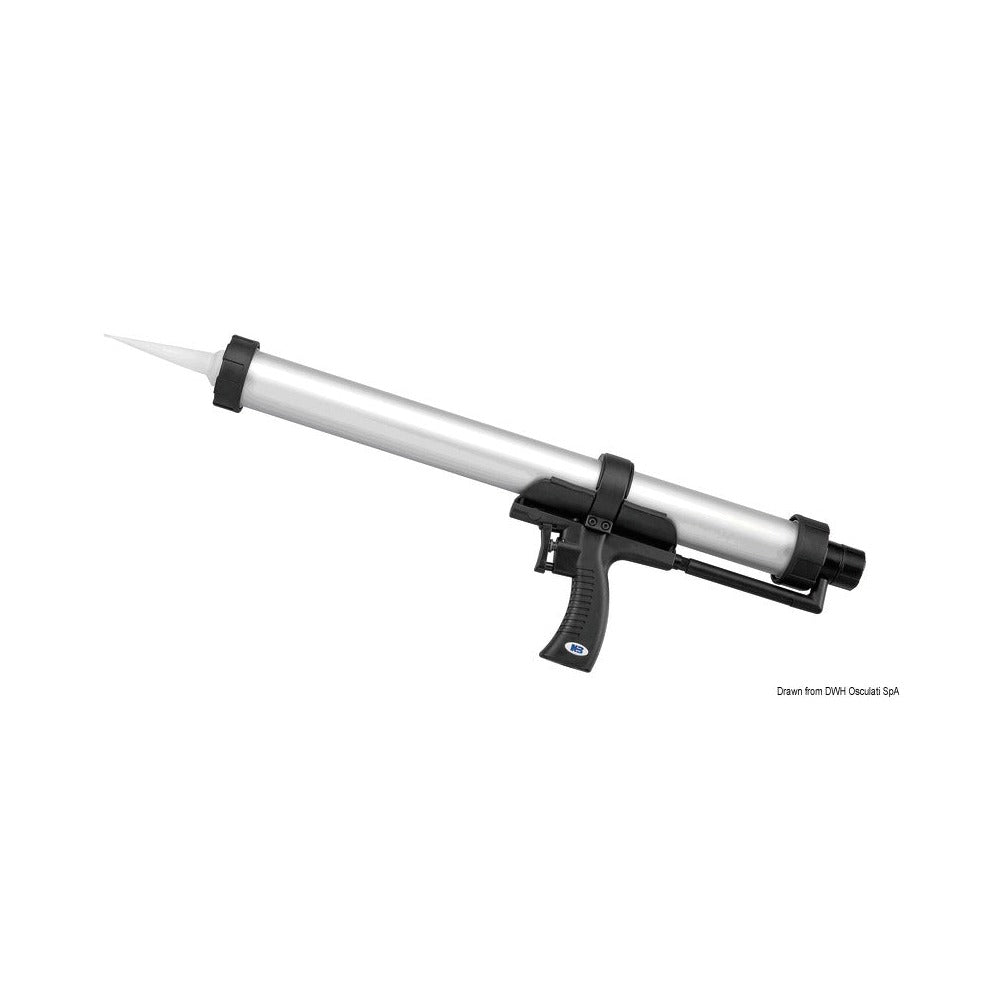 Professional compressed air gun