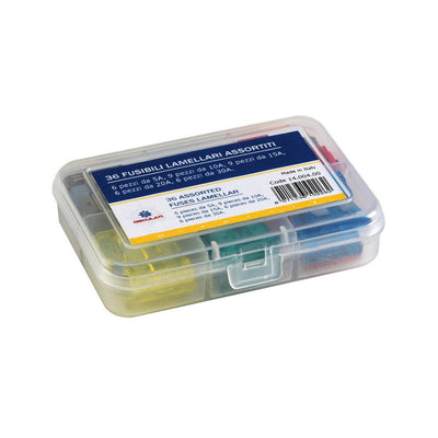 36 assorted blade fuses
