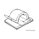 Self-adhesive nylon cable holders