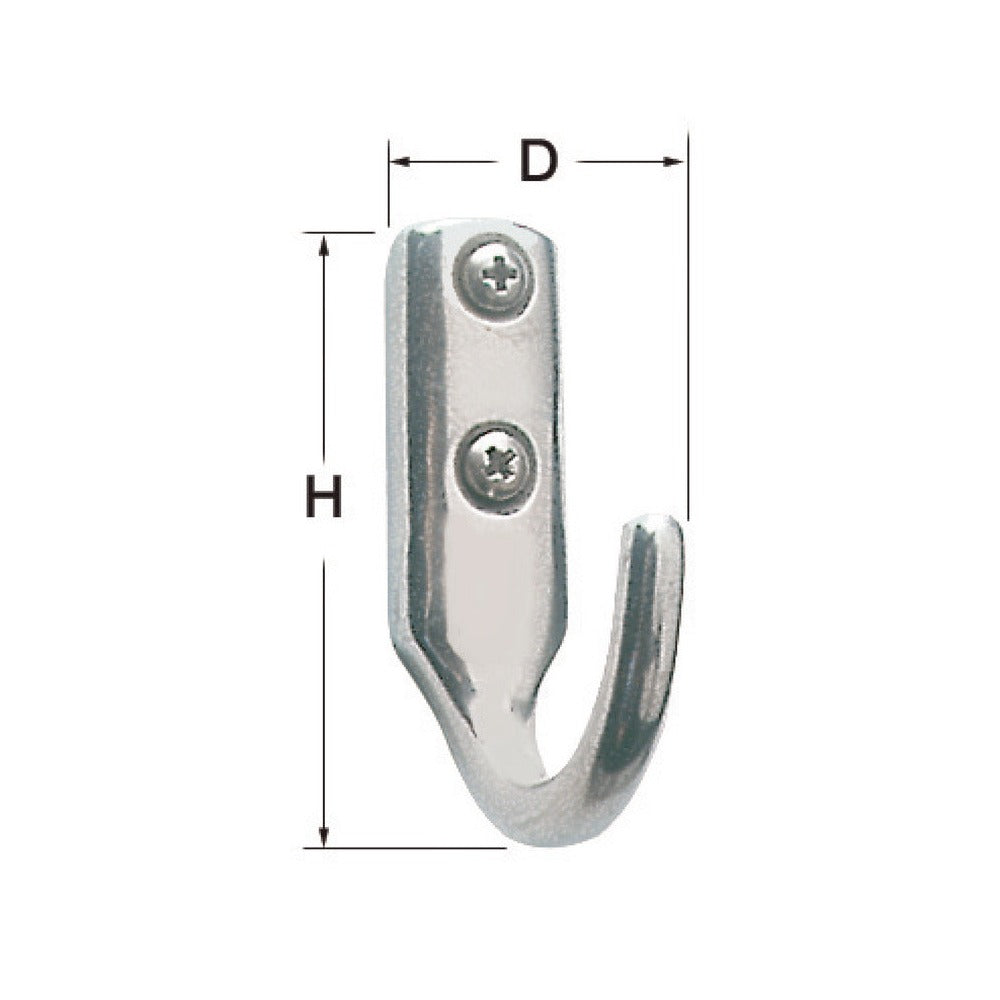 AISI316 stainless steel cast hook
