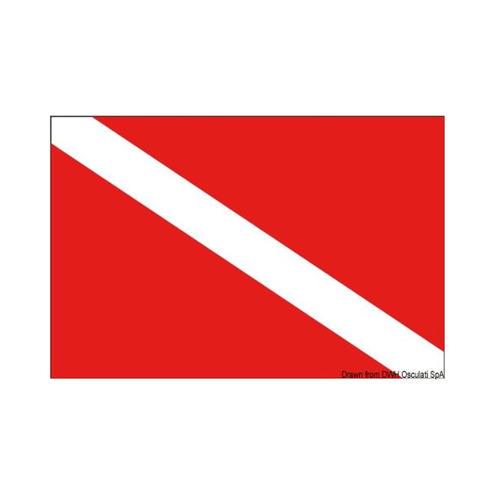 Scuba diving flag