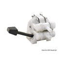 Sink double-acting foot pump