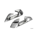 Angled fairlead made of stainless steel, Capri series