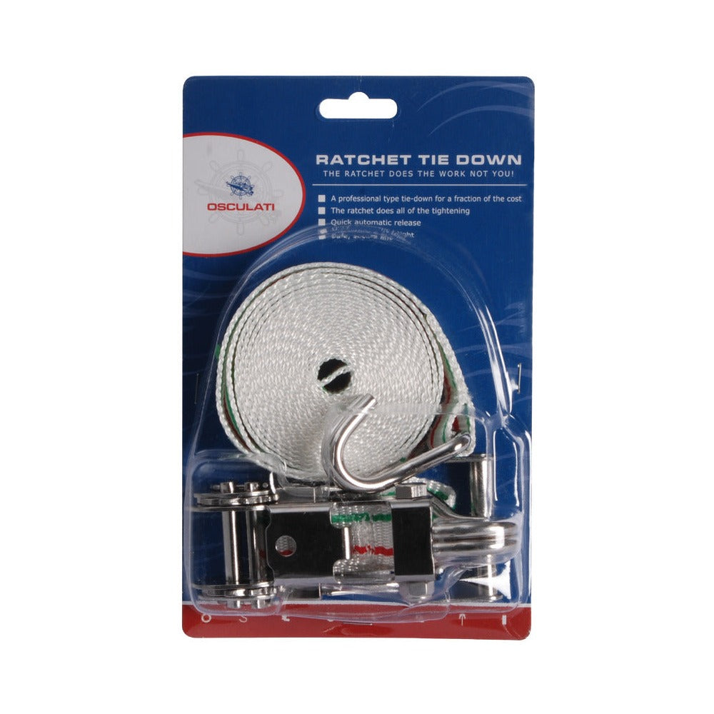 Highly-resistant polyester coloured straps - 25 mm