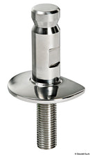 Stanchion oval base