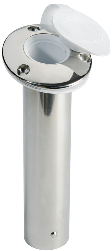 Infälld fiskespöhållare med vattentät kapsyl