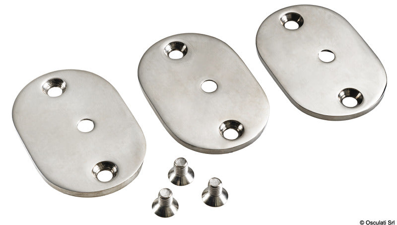 External screw mounting kit for handrail