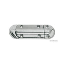 Spring doorstop made of chromed brass