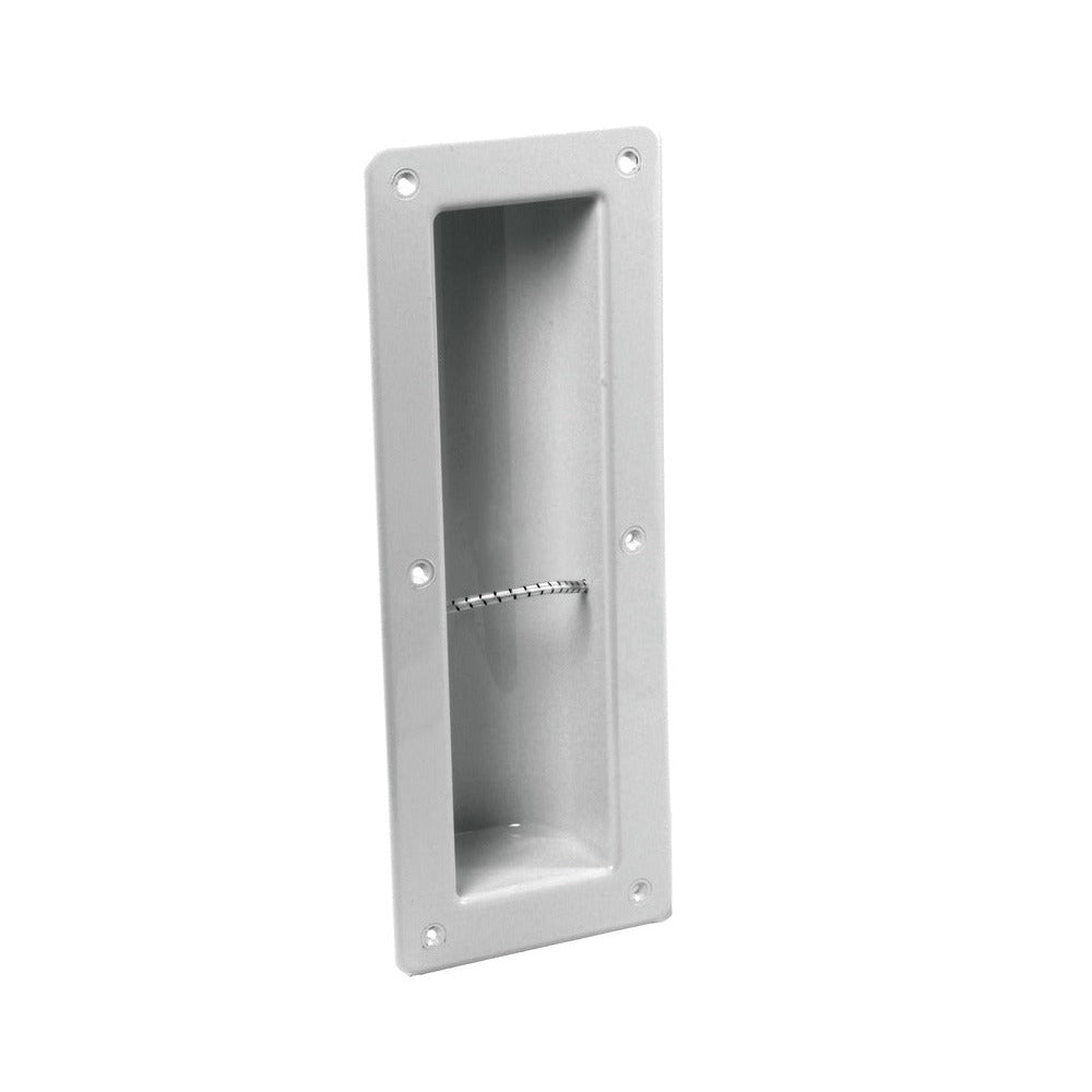 Recess fit extinguisher compartment