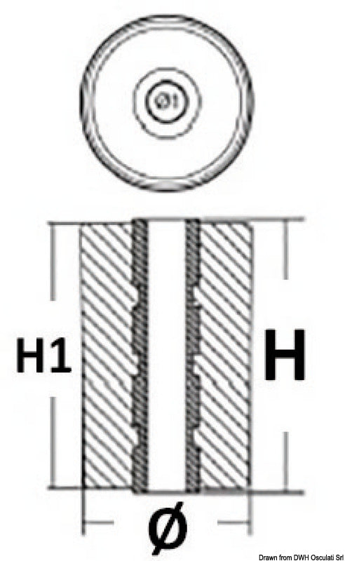 Anodi Volvo DPH/DPR -poistolle