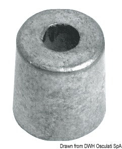 Sinkkianodi sylinteri Mercury 2.5/70 HP