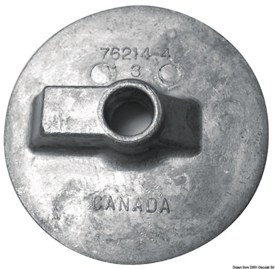 Litteä lamellianodi Alpha/Bravo/Verado-malleille