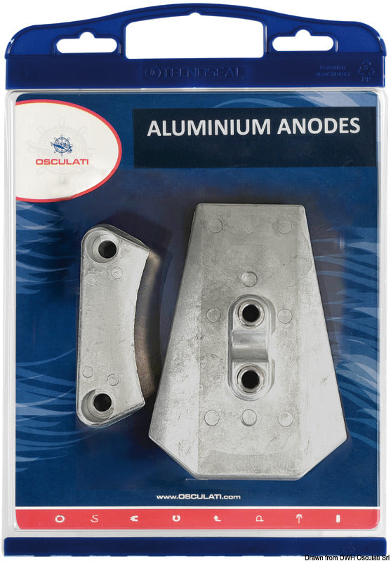 Anode kit for VOLVO engines, interchangeables with the original ones