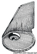 Sinkki-evä moottoreille 2,5-9,8 HP ja 25-70 HP