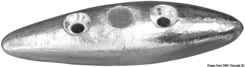 Zinkanod i tvålform